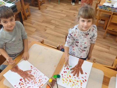 Podzimní tvoření ŠD1